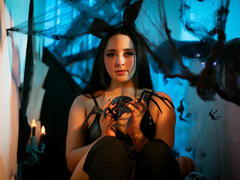 ScarlettZ - female with black hair and  big tits webcam at xLoveCam