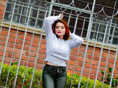 ShantallHollin830 - female with red hair and  big tits webcam at ImLive