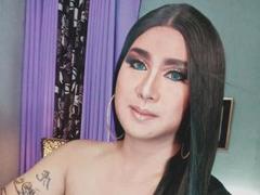 PlayfulMistress - shemale with black hair and  small tits webcam at xLoveCam