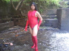 PlayfulMistress - shemale with black hair and  small tits webcam at xLoveCam