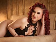 SilvanaSantos - female with red hair and  big tits webcam at ImLive
