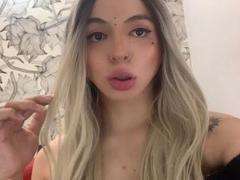 SophieEvans - blond shemale with  small tits webcam at xLoveCam