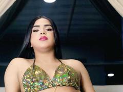 DekaTransGirl - shemale with black hair and  big tits webcam at xLoveCam