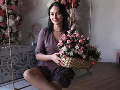 StefanaOdli - female with brown hair and  big tits webcam at LiveJasmin