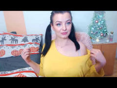 AishaLe - female with brown hair and  big tits webcam at ImLive