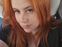 StrawberryBlond - female with red hair and  big tits webcam at xLoveCam