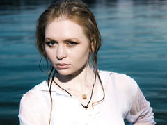 SweetAleksaX - female with red hair and  small tits webcam at xLoveCam