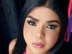 DekaTransGirl - shemale with black hair and  big tits webcam at xLoveCam