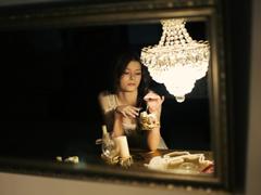 SwetMila - female with brown hair and  small tits webcam at xLoveCam