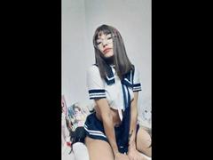 Teokyoo - female with black hair and  small tits webcam at xLoveCam