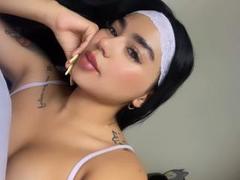 ThaliaCasstro - female with black hair webcam at xLoveCam