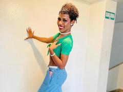 ThiaraVarannes - shemale with black hair and  small tits webcam at xLoveCam