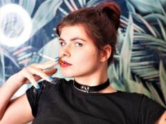 TrissyMeoww - female with red hair and  big tits webcam at ImLive