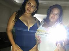TwoCurvyLatins - female webcam at xLoveCam