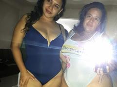 TwoCurvyLatins - female webcam at xLoveCam