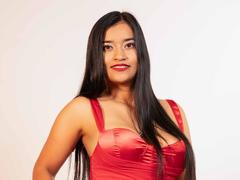 ValeriaHotVelez - female with black hair and  big tits webcam at xLoveCam