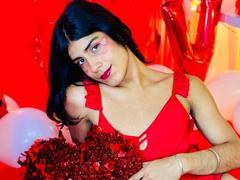 ValeryTranss - shemale with black hair and  small tits webcam at xLoveCam