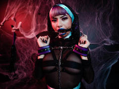 IvanaHogtie - female with black hair webcam at LiveJasmin