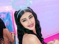 VioletJoanas69 - female with black hair and  big tits webcam at xLoveCam