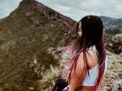 VioletHunk - female with black hair and  big tits webcam at LiveJasmin