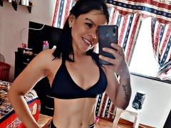 ViolettaRios - female with black hair and  small tits webcam at xLoveCam