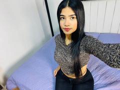 VioletteColins - female with black hair webcam at xLoveCam
