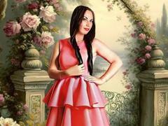 VonnaLeila - female with brown hair and  small tits webcam at xLoveCam