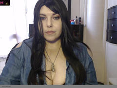 WhitteLotus - female with black hair and  small tits webcam at xLoveCam