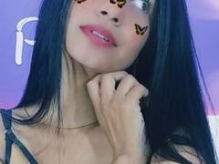 XCandyAlejaX - female with black hair and  small tits webcam at xLoveCam