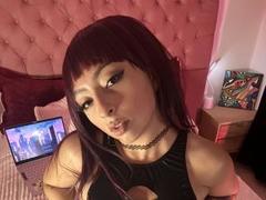 Zdiablaz - female with black hair and  small tits webcam at xLoveCam