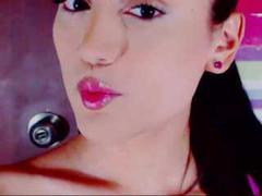 ZoeBrunetteX - shemale with black hair webcam at LiveJasmin